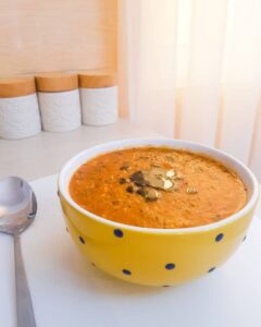 آش آلو و عدس (قم)