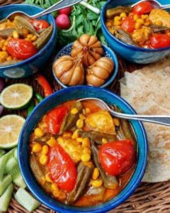 آبگوشت بامیه (ایلام)