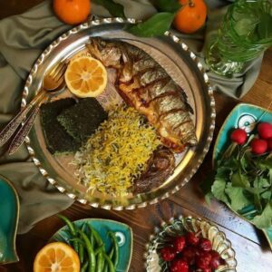 سبزی پلو ماهی (بوشهر)