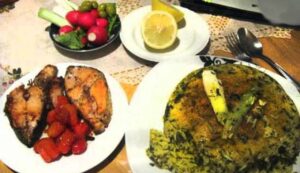 ماهی میدم یا دمی لخلاخ یا دمپخت ماهی بوشهری (هرمزگان) و (بوشهر)