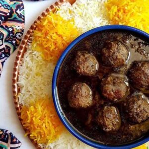 اناربیج یا انارآویج یا خورش فسنجان گیلانی (گیلان)