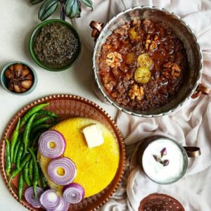 شش انداز گیلانی یا شیش انداز بادمجان (گیلان)