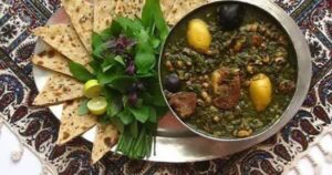 آبگوشت بزباش (همدان) و (خراسان)