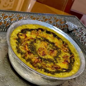 آش برنج یا آش برنج و گشنیز (همدان)